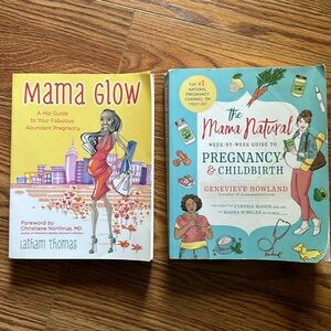Mama Glow and The Mama Natural book combo